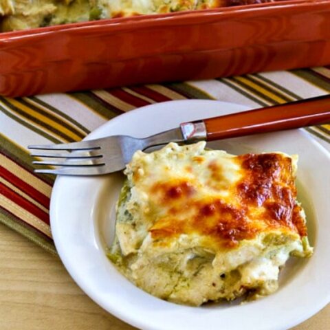 Green Chile and Chicken Mock Enchilada Casserole found on 