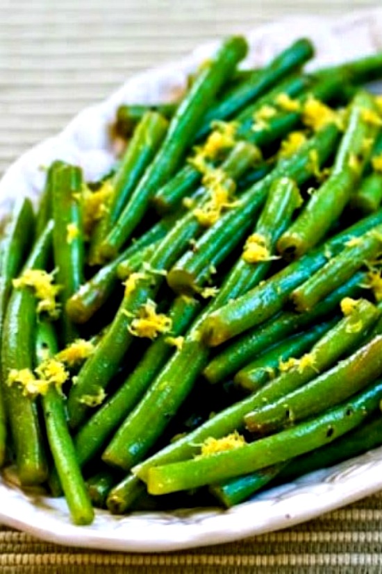 Lemony Green Beans