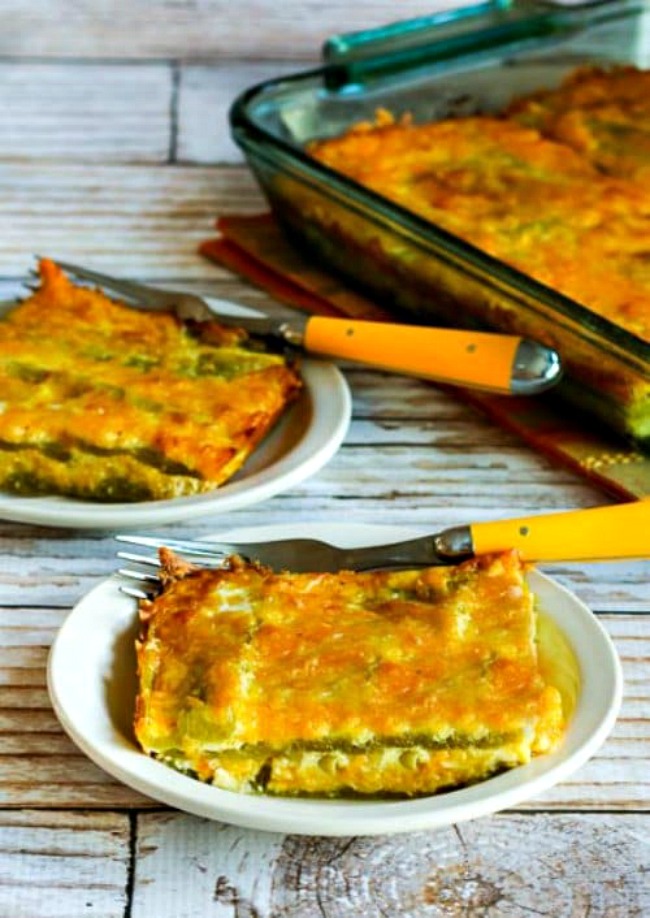 Low-Carb Vegetarian Chile Rellenos Bake found on 