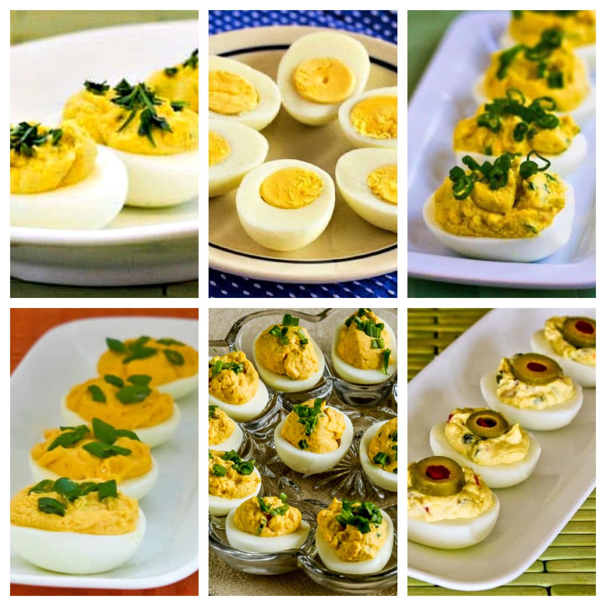 Collage Photo for My Best Deviled Eggs