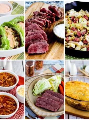 Low-Carb and Keto Corned Beef Recipes collage