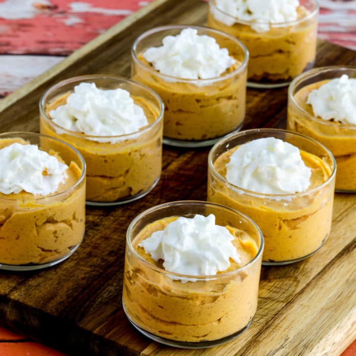 Sugar-Free Pumpkin Pudding thumbnail image of finished pudding