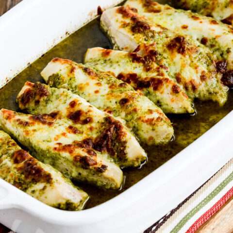 Easy Baked Pesto Chicken