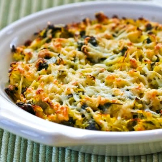 Spaghetti Squash and Chard Gratin found on 