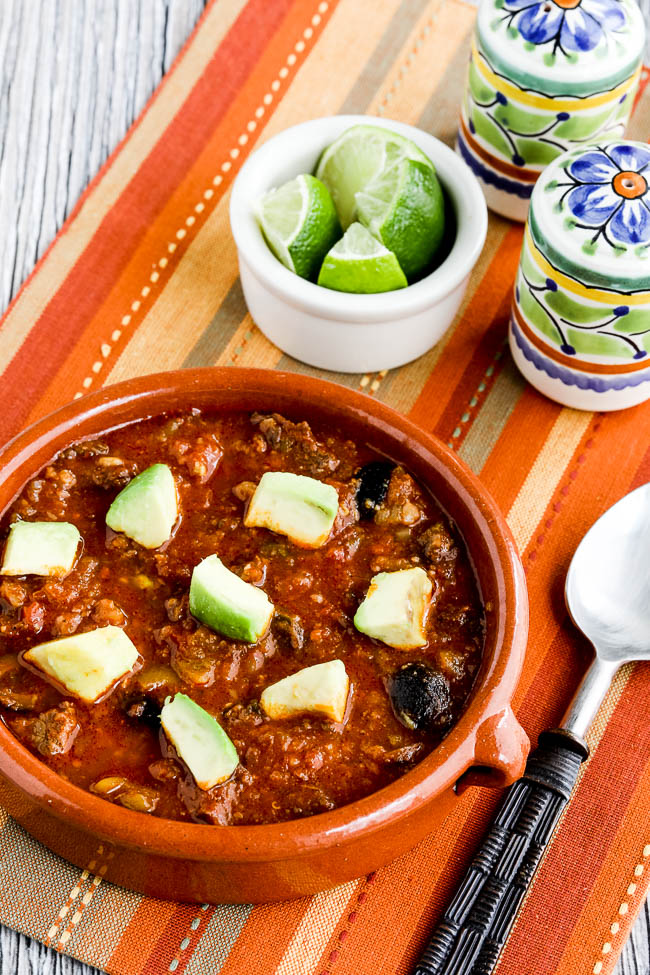 Instant Pot (or Slow Cooker) Low-Carb Southwestern Beef Stew close-up photo