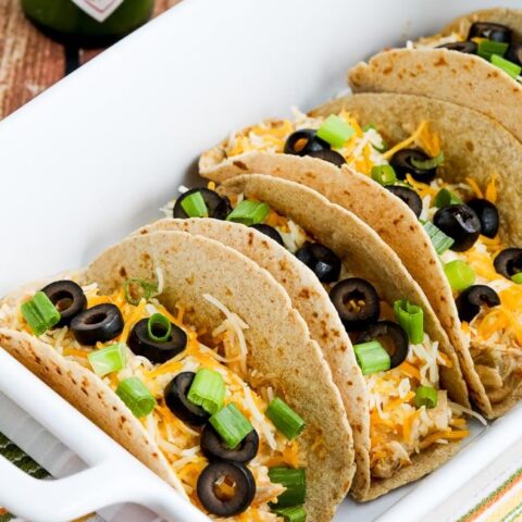 Instant Pot Cheesy Chicken Tacos