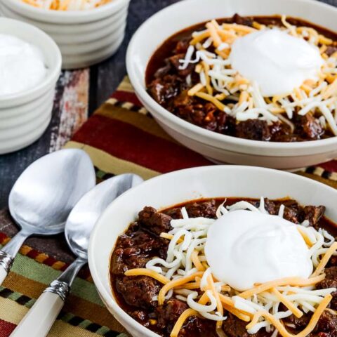 Instant Pot Low-Carb All-Beef Ancho and Anaheim Chili found on 