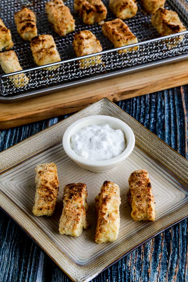 Easy Low-Carb Air Fryer Fish Sticks found on 