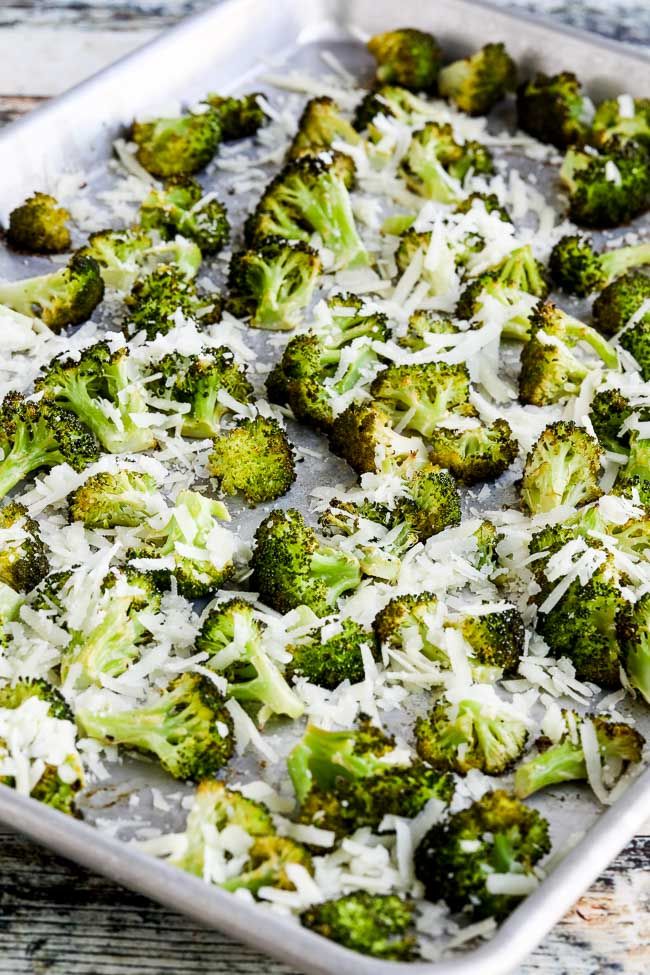 Roasted Broccoli Recipe with Lemon and Pecorino-Romano Cheese found on 