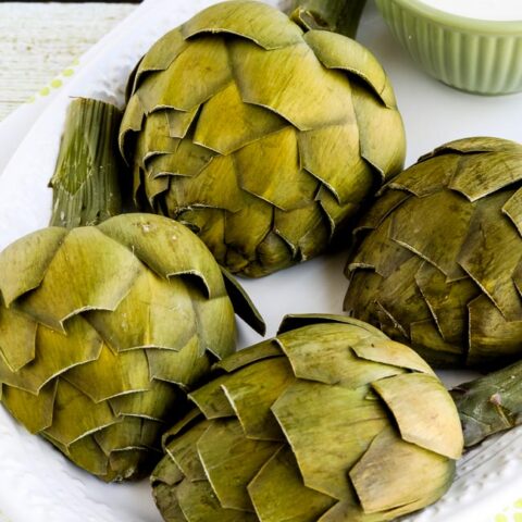 Mom's Artichokes and Artichoke Dipping Sauce found on 