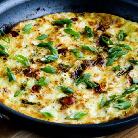 Asparagus and Tomato Frittata with Havarti and Dill found on 