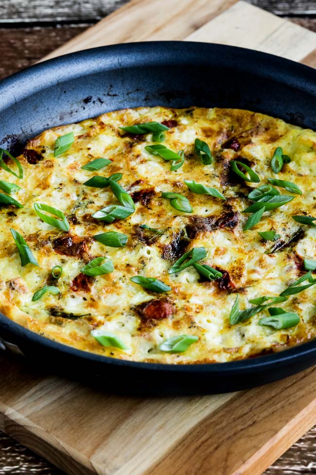 Asparagus and Tomato Frittata with Havarti and Dill found on 