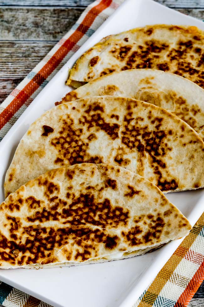 Low-Carb Egg Salad and Cheese Quesadillas found on 