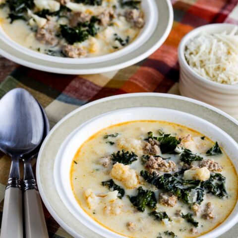 Instant Pot Low-Carb Zuppa Toscana Soup found on 