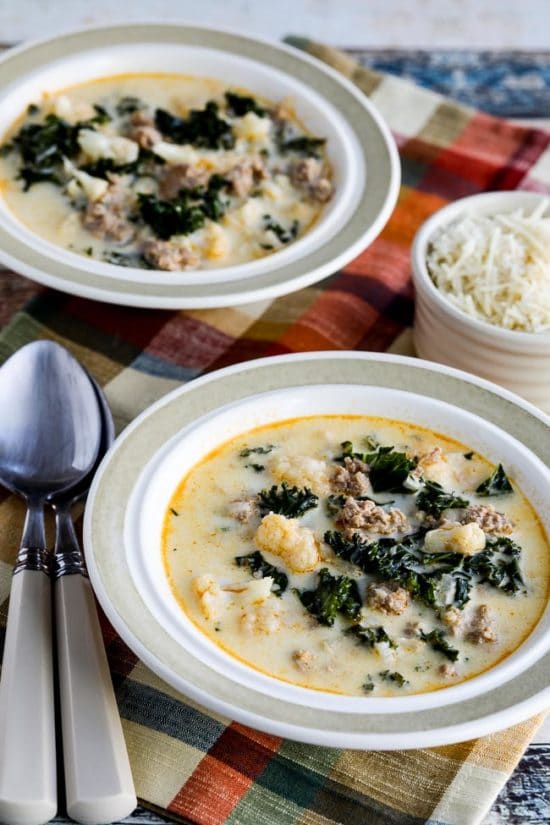 Instant Pot Low-Carb Zuppa Toscana Soup