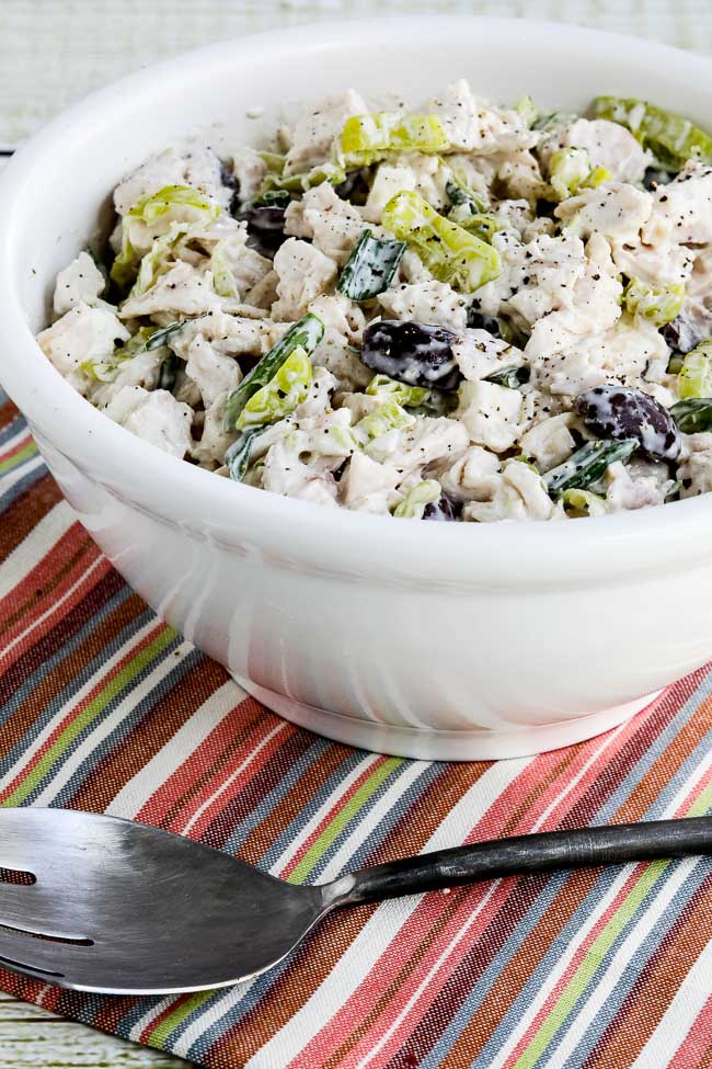 Low-Carb Greek Peperoncini Chicken Salad found on 