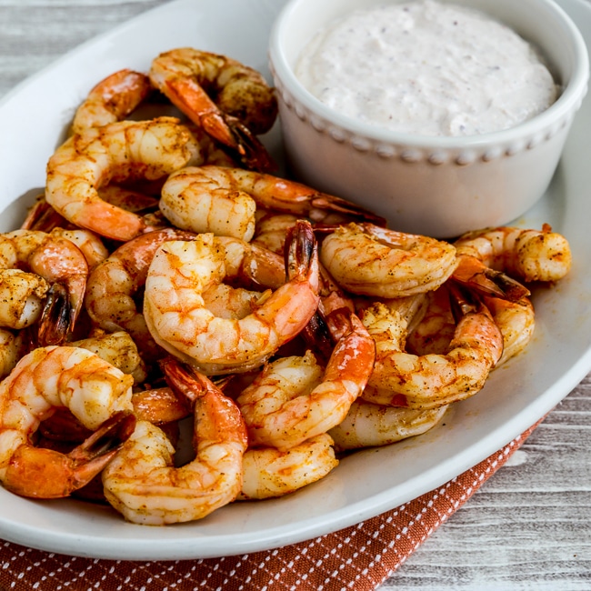 Low-Carb Shrimp with Mustard-Horseradish Sauce thumbnail image