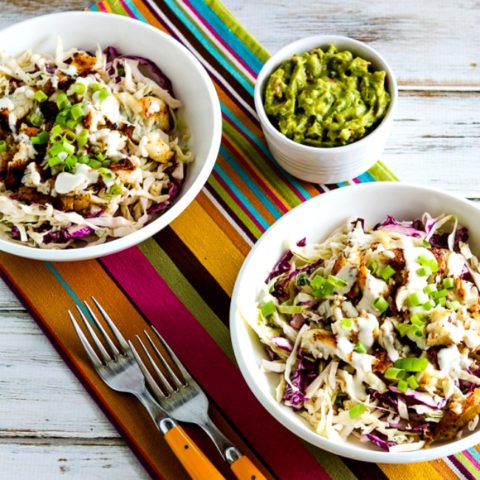 Fish Taco Cabbage Bowls square thumbnail image