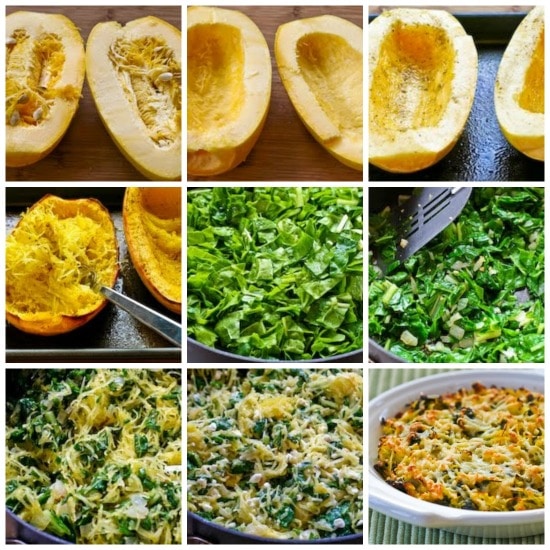 Spaghetti Squash and Chard Gratin found on 